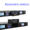 2019 factory new trend four channels microphone wireless uhf