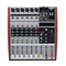 8 Channels Pro Audio Mixer with USB Bluetooth