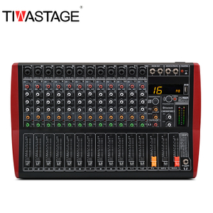 Tiwastage 12 channel audio mixer with dsp effect