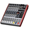 8 Channels Pro Audio Mixer with USB Bluetooth