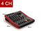 Tiwa 4 channel dj sound system small audio mixer