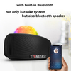 Portable Bluetooth Karaoke system with microphone and light Battery powered