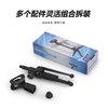 Portable Microphone tripod foldable stand Holder with Adjustable Mic clip